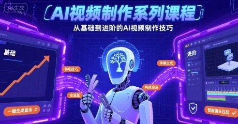 AI视频制作教程：6大核心技巧从入门到精通，附实战案例