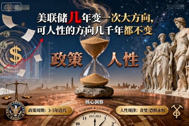 从人性角度解读美联储政策：如何驾驭不变的人性应对万变的市场