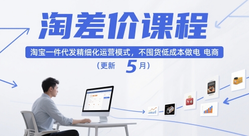 淘宝一件代发教程：新手3步上手低成本开店与选品指南