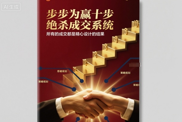 10步成交系统方法：如何设计高效销售流程，提升业绩的实战指南