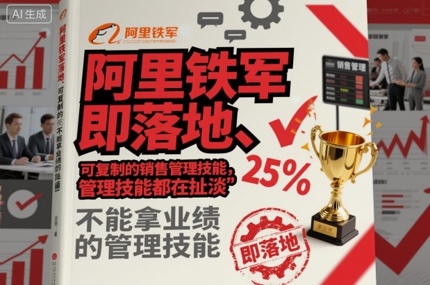 阿里铁军10个销售管理方法：实战指南助你提升团队业绩，拒绝空谈