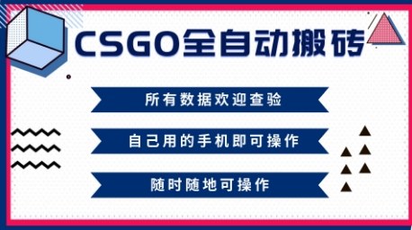 CSGO全自动搬砖揭秘：新手3步教程，当天见效实现月入1W+