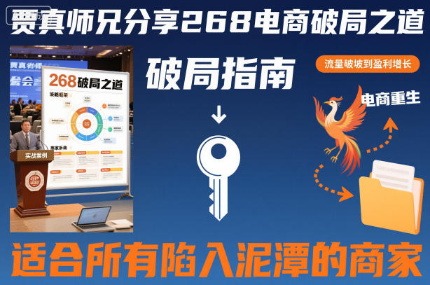 电商破局实战方法：3大核心策略助力困境商家逆袭增长