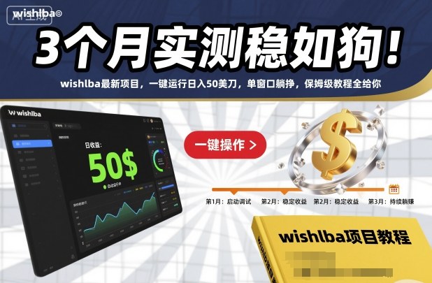 Wishlba海外自媒体自动賺美金：3个月实测日入50刀新手教程