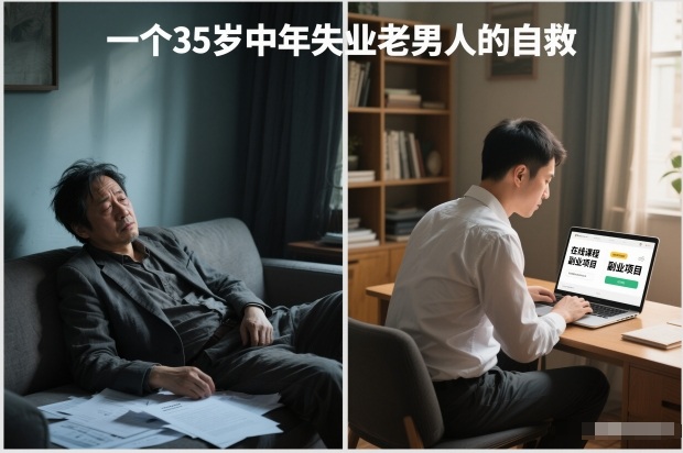 35岁中年失业自救方法：一个老男人的真实经历与教训（付费文章）