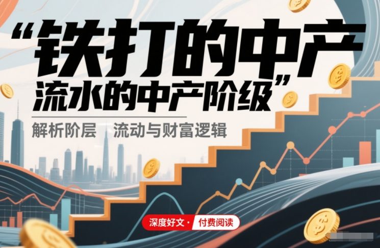 深度解析：铁打的中产，流水的中产阶级