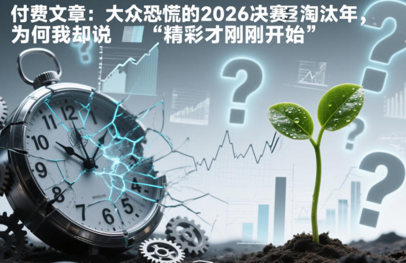 2026年生存指南：大众恐慌中，精彩为何才刚开始？