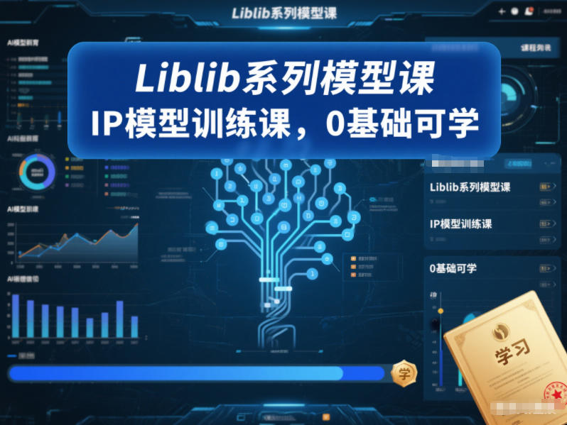 IP模型训练教程：用Liblib从0打造专属模型